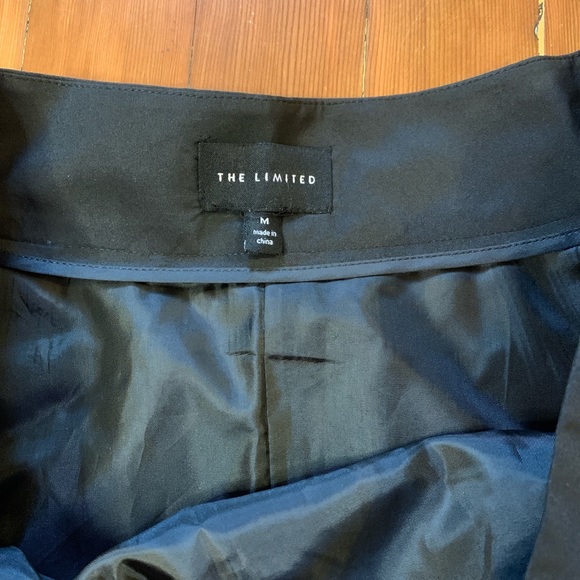 The Limited Full Black Midi Skirt W/ Cream M - Picture 5 of 7